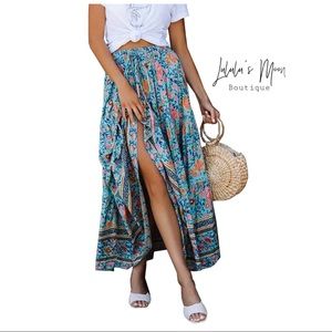 BOHO LONG SKIRT
